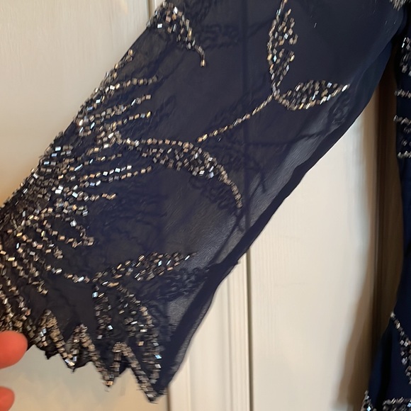 J Kara beaded formal gown - Picture 7 of 9